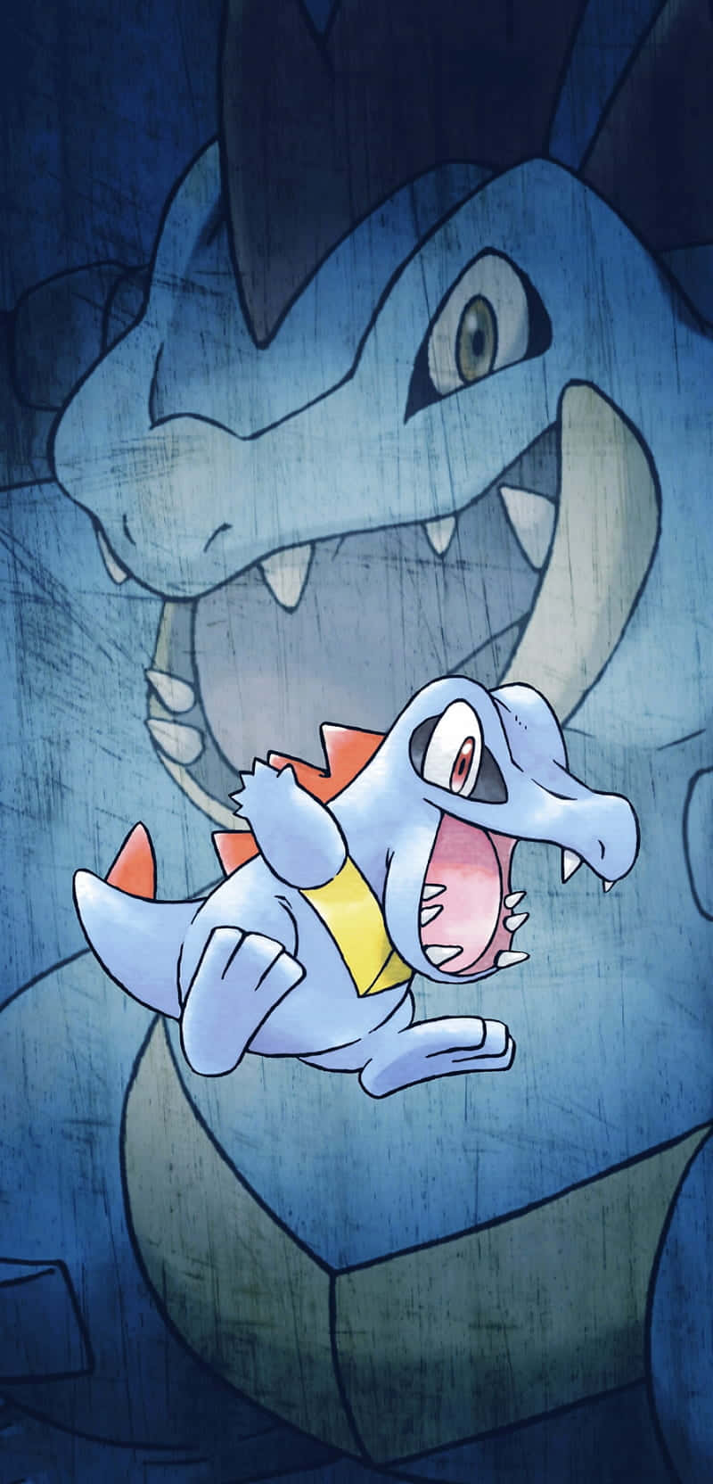 Totodile ve Feraligatr Duvar Kağıdı