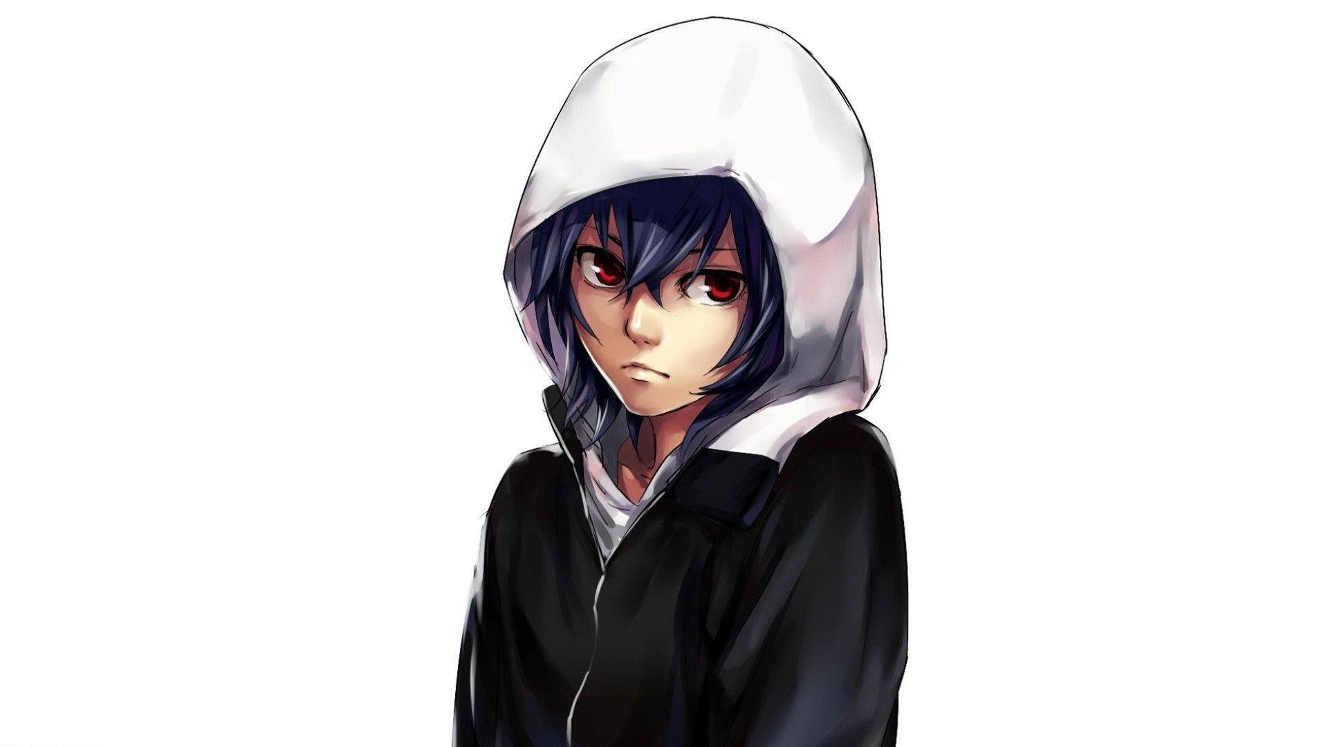 Touka Kirishima Anime Kızı Kapüşonlu Duvar Kağıdı