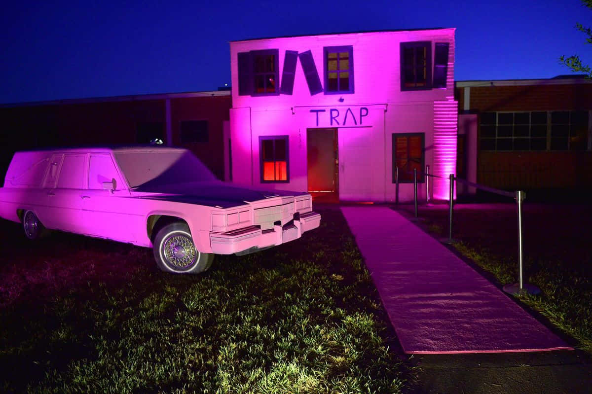 Trap House Arabası Duvar Kağıdı