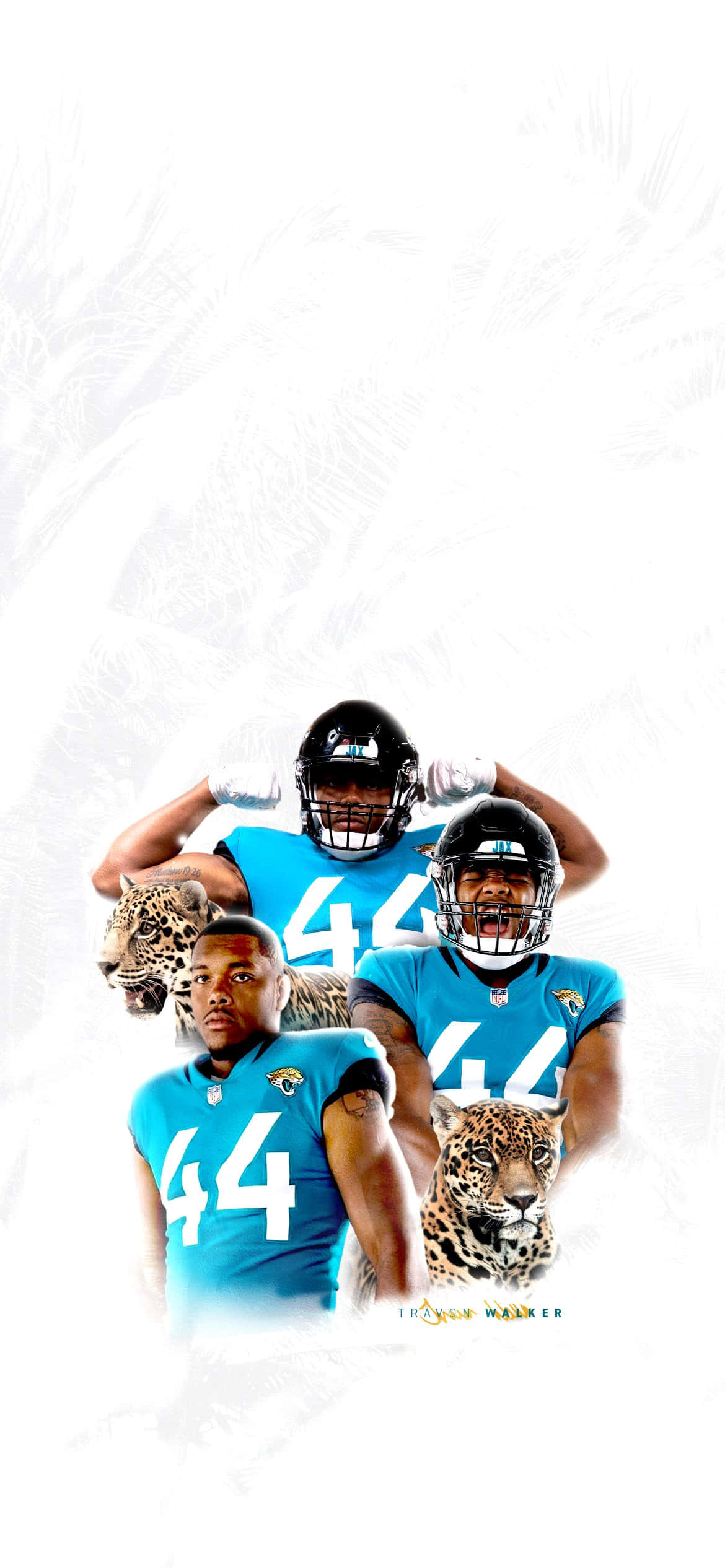 Travon Walker Jacksonville Jaguars Posteri Duvar Kağıdı