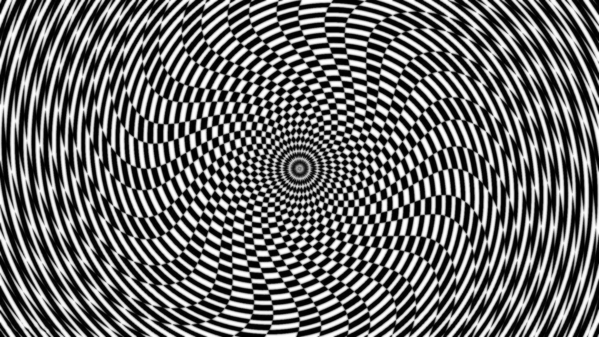 Trippy Karanlık Estetik Kareler Duvar Kağıdı
