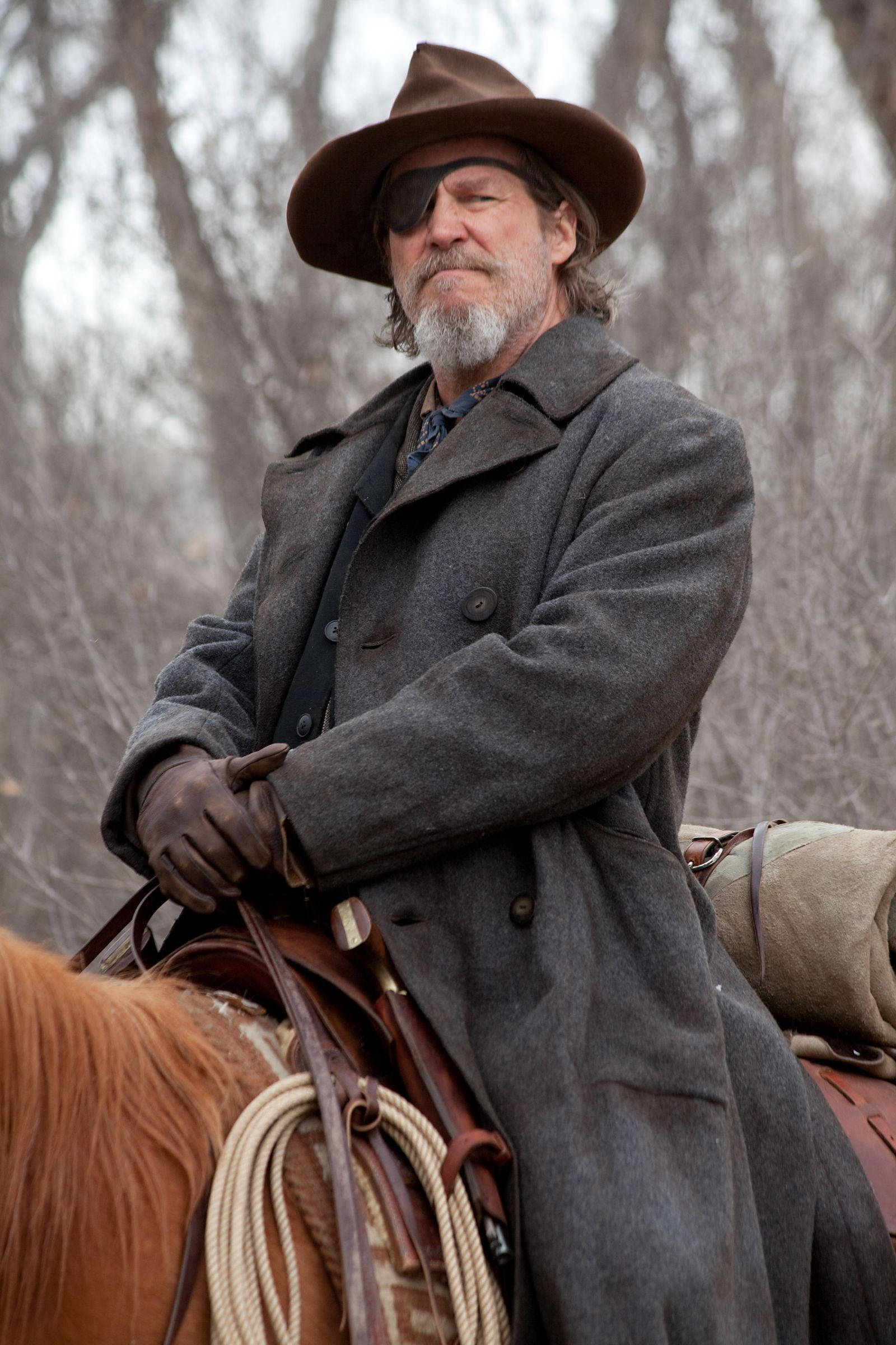 True Grit Filminde Jeff Bridges'ın Olağanüstü Performansı Duvar Kağıdı