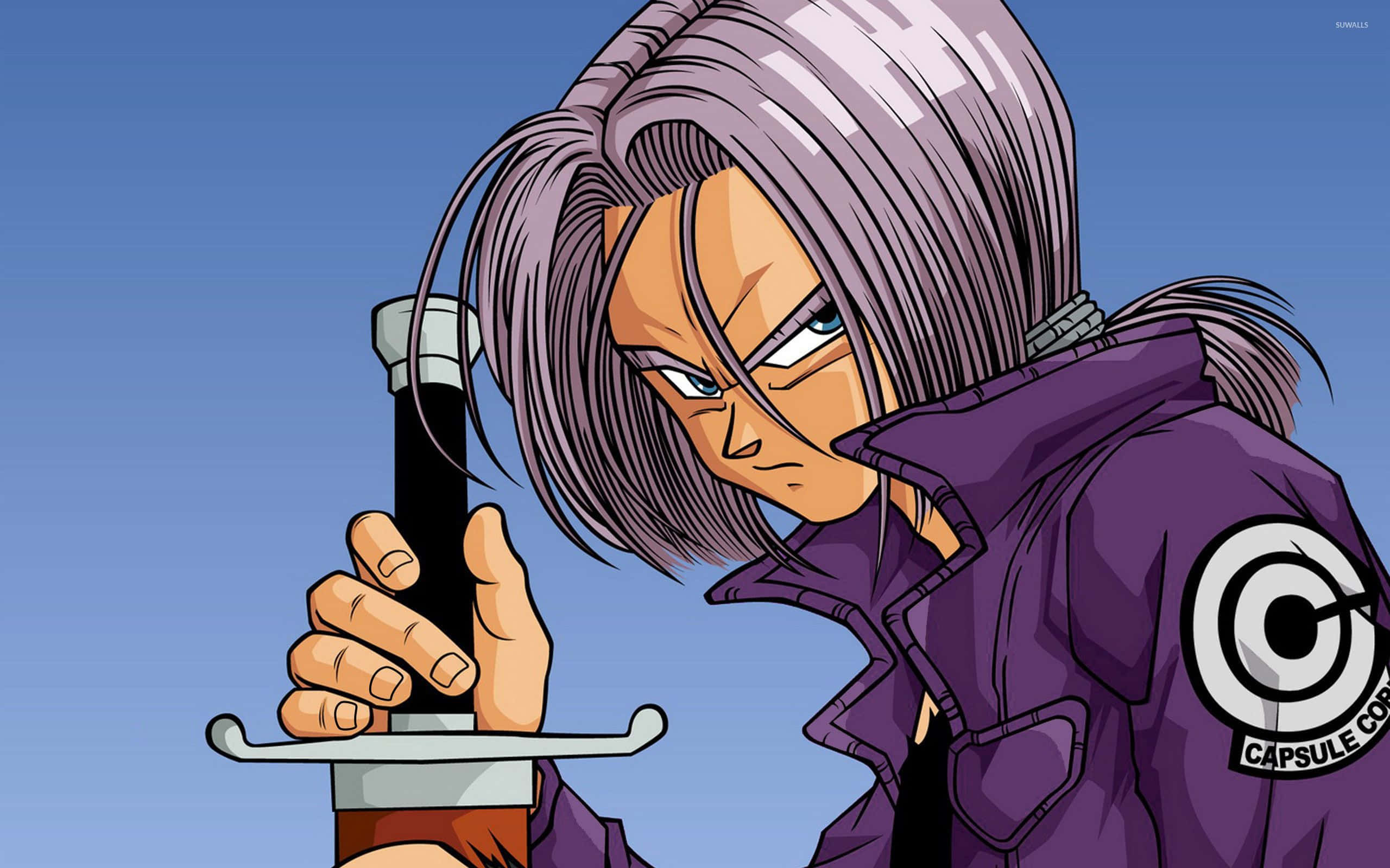 Trunks Dijital Çizim Duvar Kağıdı