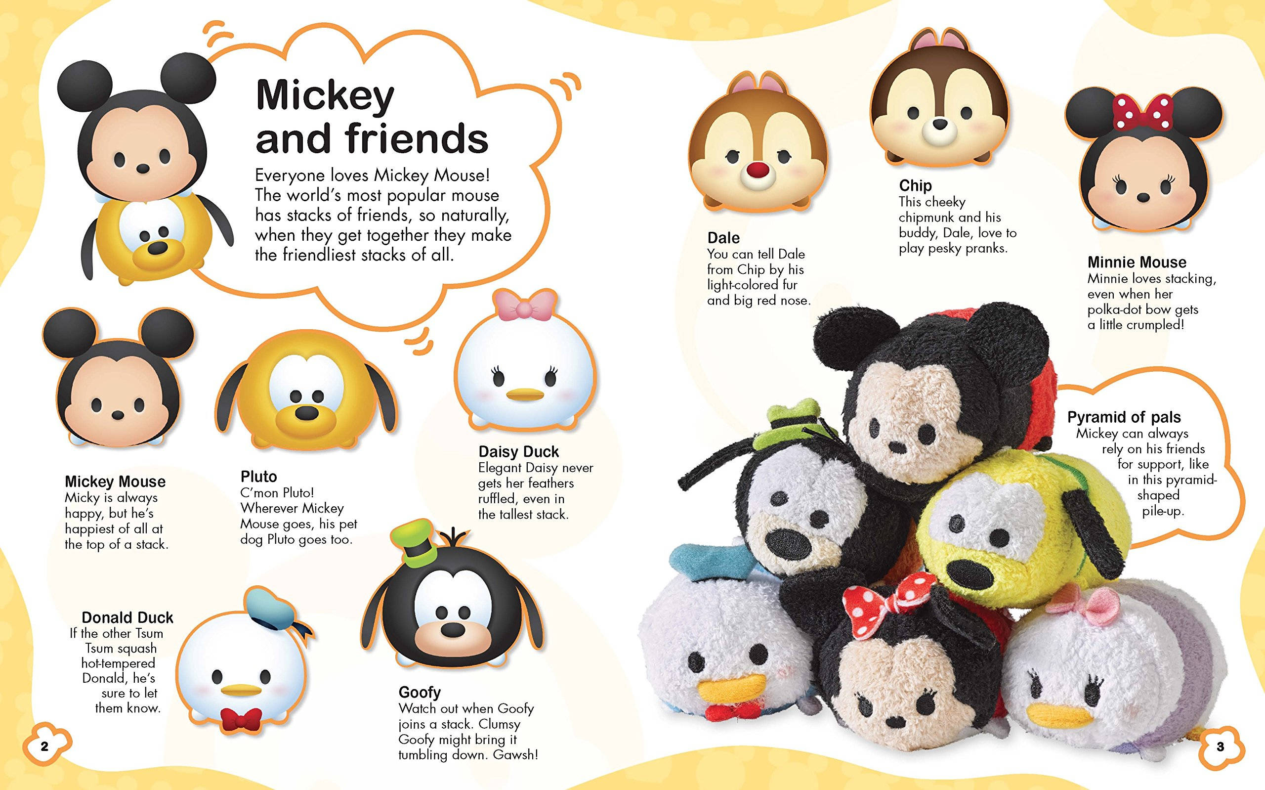 Tsum Tsum Mickey ve Arkadaşları Duvar Kağıdı