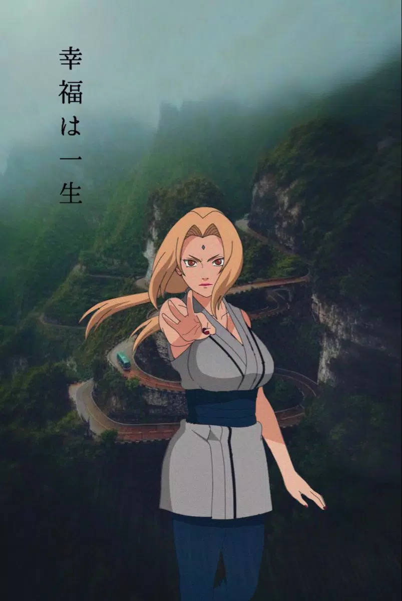 Tsunade Hayat Boyu Mutluluk Duvar Kağıdı