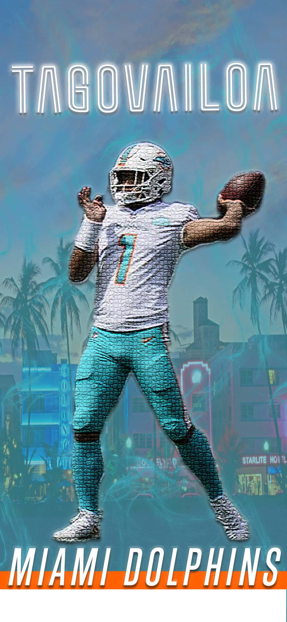 Tua Tagovailoa, Miami Dolphins maçında oyuna odaklanıyor Duvar Kağıdı