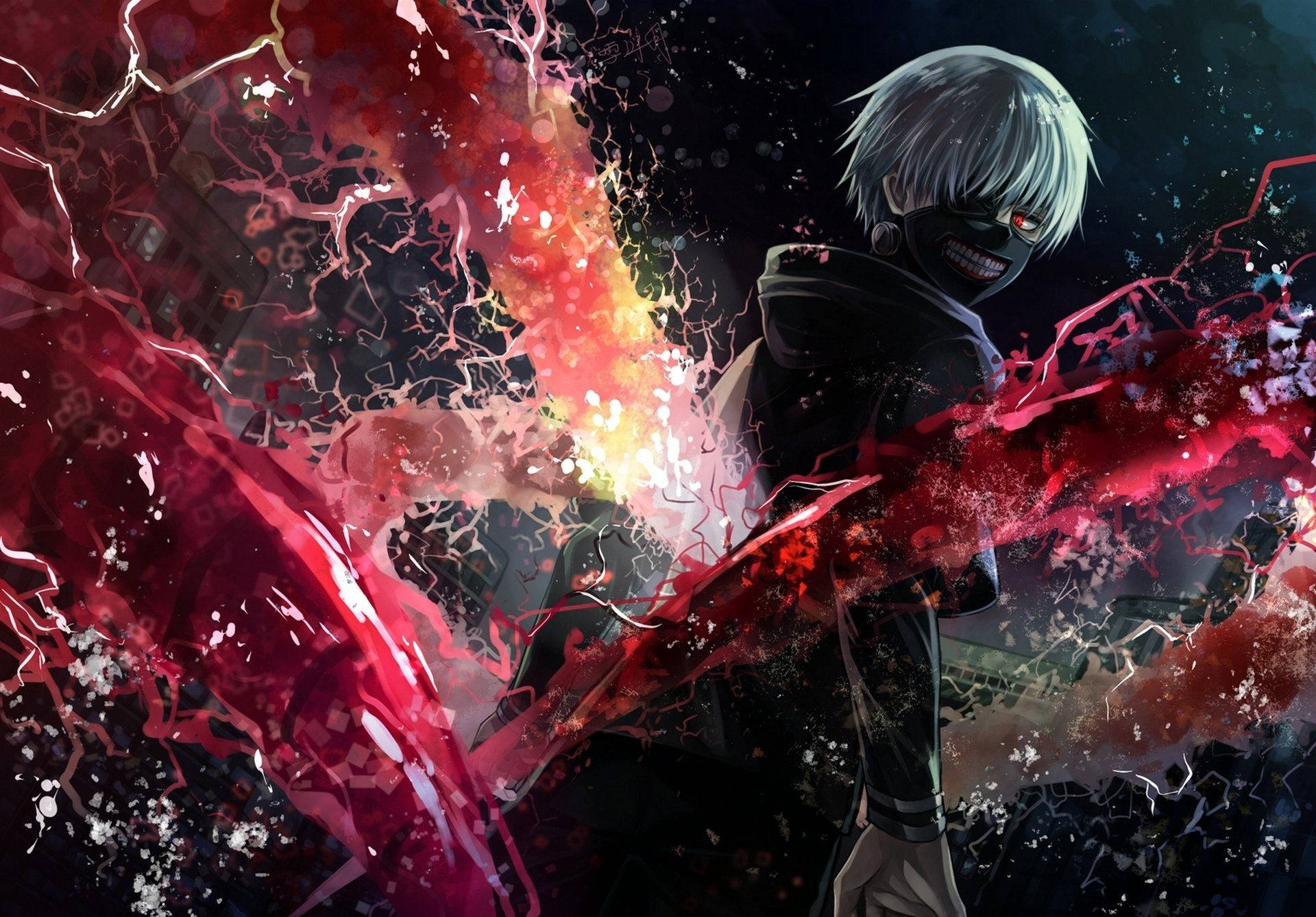 Tüm Anime Tokyo Ghoul Ken Kaneki Duvar Kağıdı