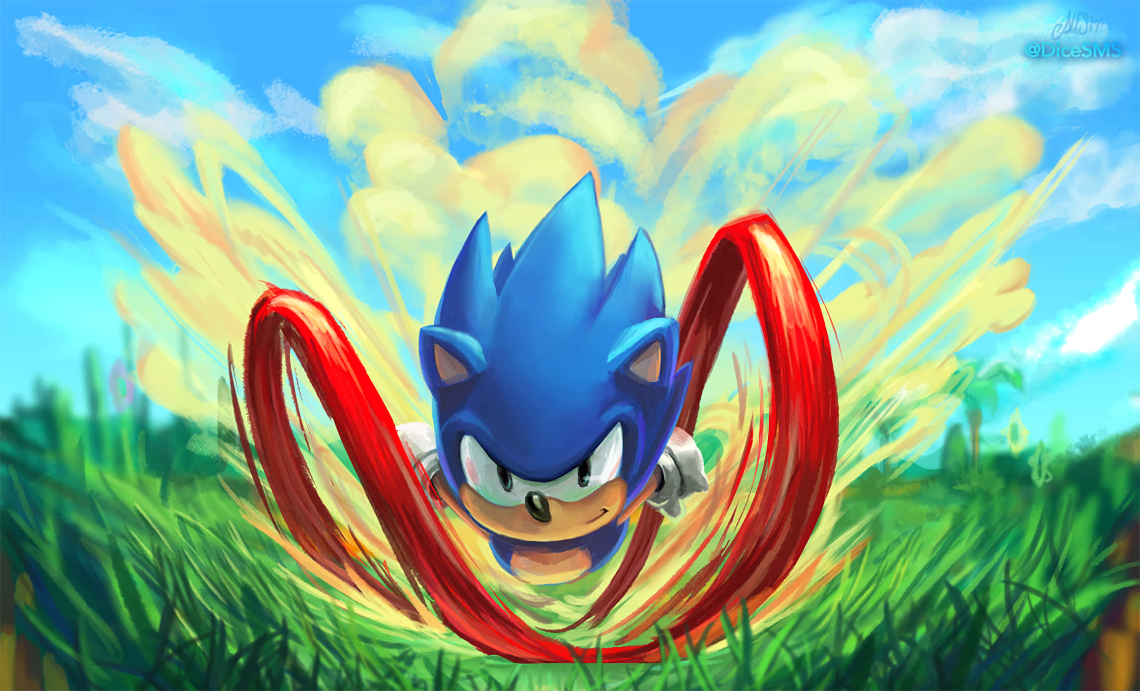 Tüm favori klasik Sonic oyunlarınızı Sonic Mania'da oynamanın inanılmaz heyecanını yaşayın! Duvar Kağıdı