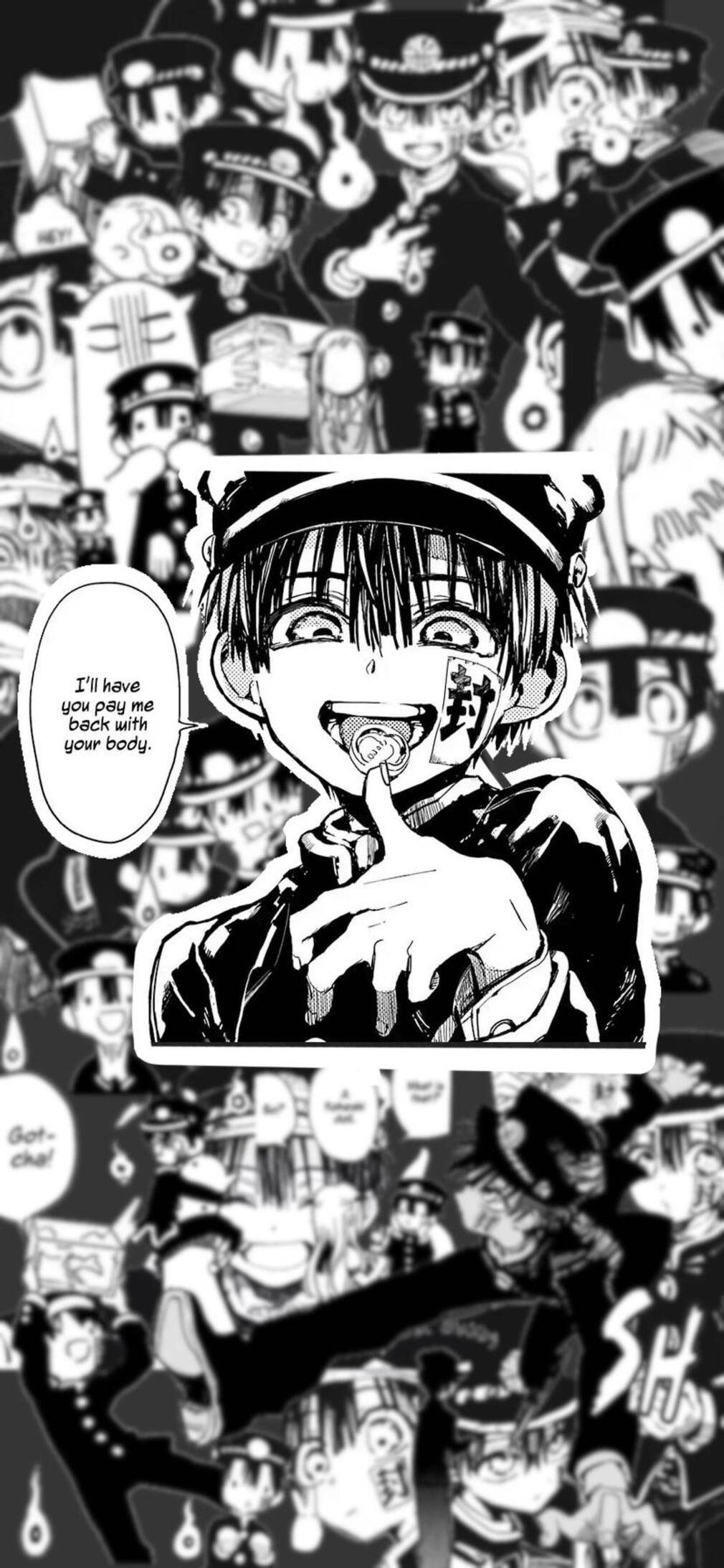 Tuvalet-Bağlı Hanako-kun Manga Duvar Kağıdı
