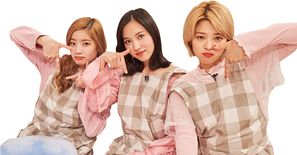 Twice Üyeleri Rahat Poz Veriyor Duvar Kağıdı