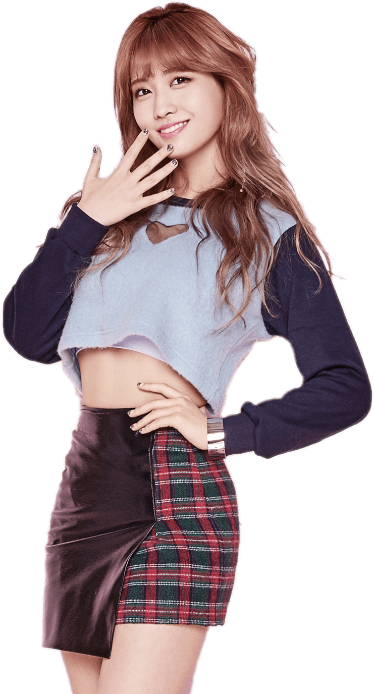 Twice Üyesi Moda Duruşu Duvar Kağıdı
