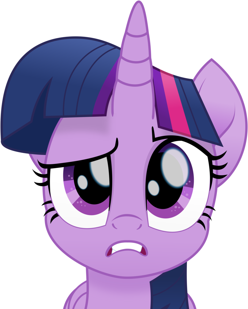 Twilight Sparkle Sinirli İfade.PNG Duvar Kağıdı