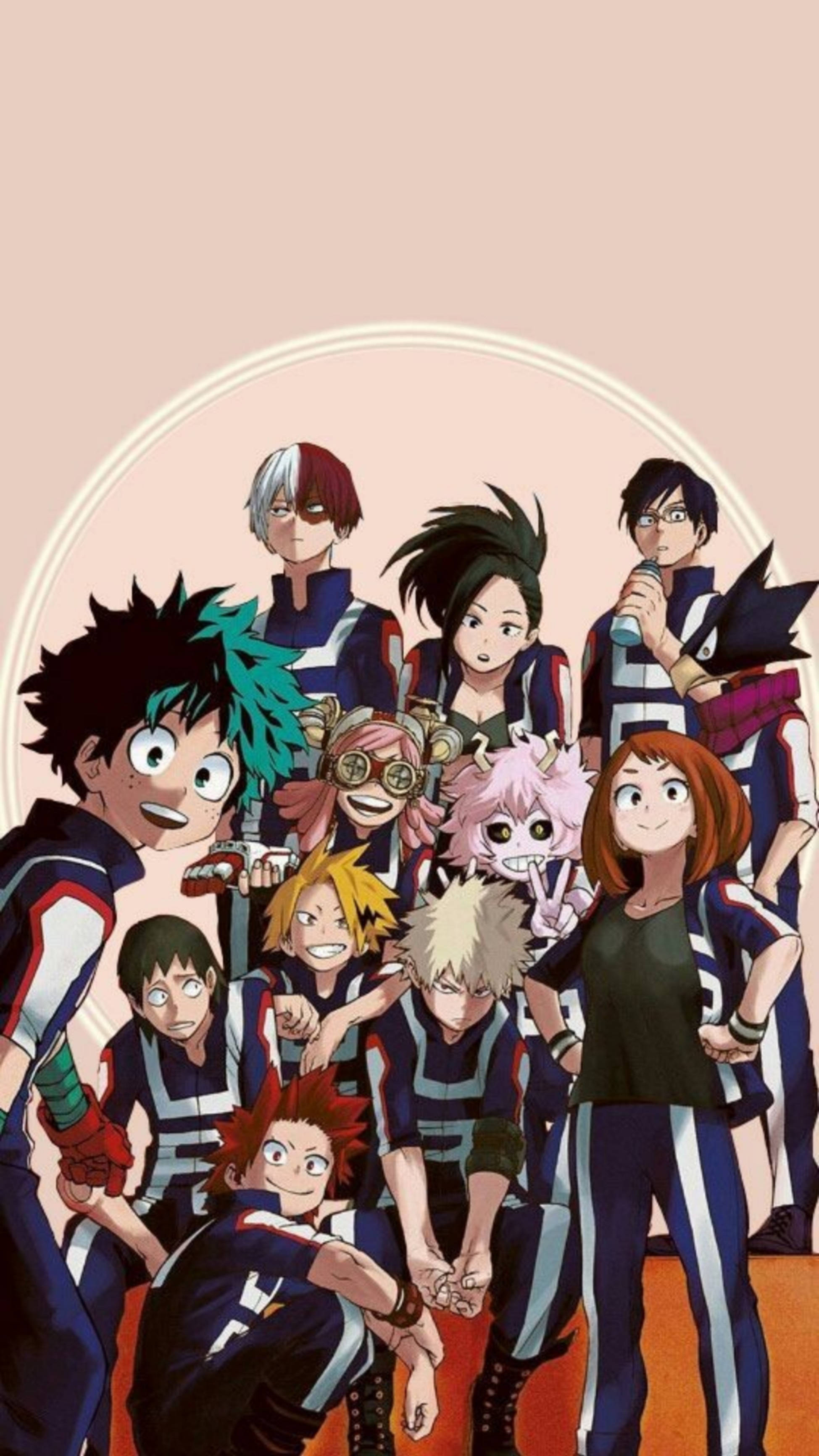 U.A Spor Festivali My Hero Academia iPhone Duvar Kağıdı