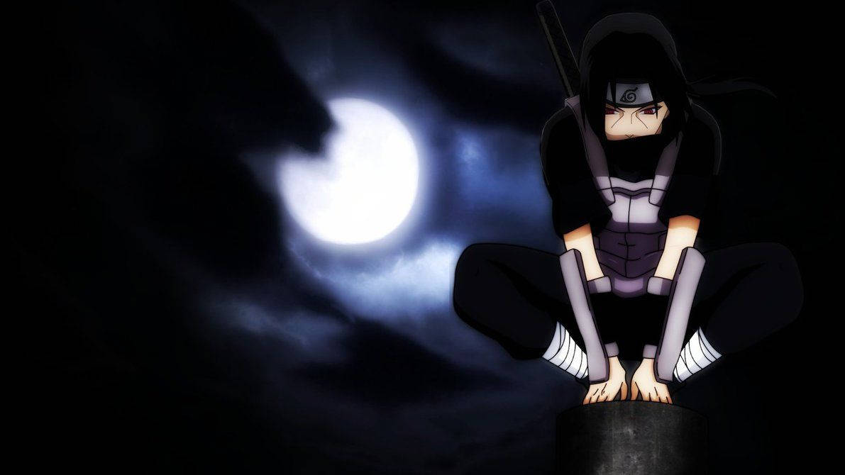 1191x670 Mobil, iPhone ve Masaüstü için Itachi Uchiha Duvar Kağıdı - HD