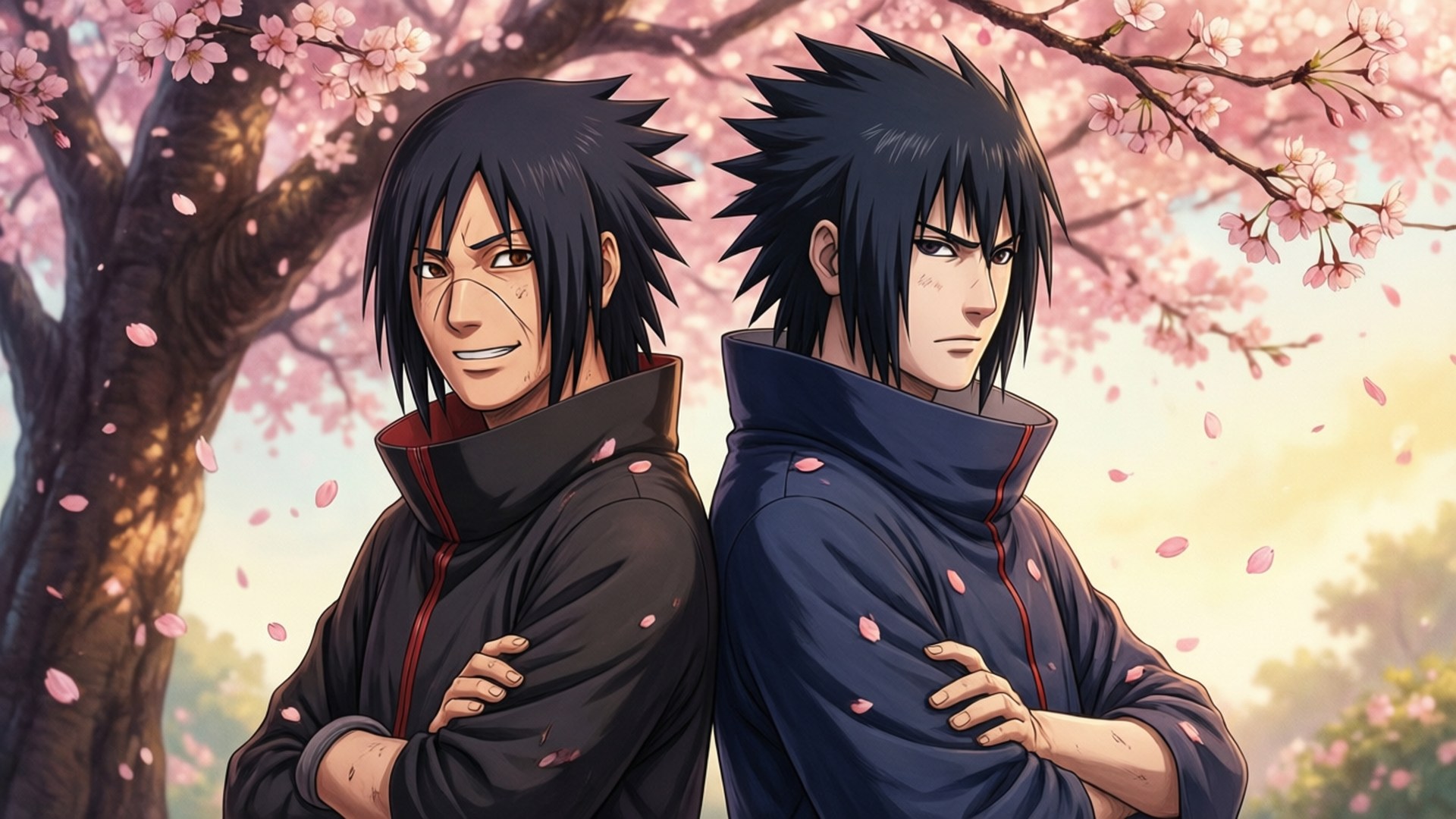 Uchiha Kardeşler Yeniden Bir Arada Duvar Kağıdı
