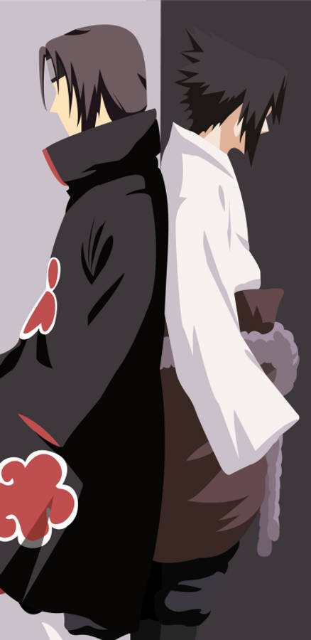Uchiha Kardeşler Naruto Telefon Duvar Kağıdı