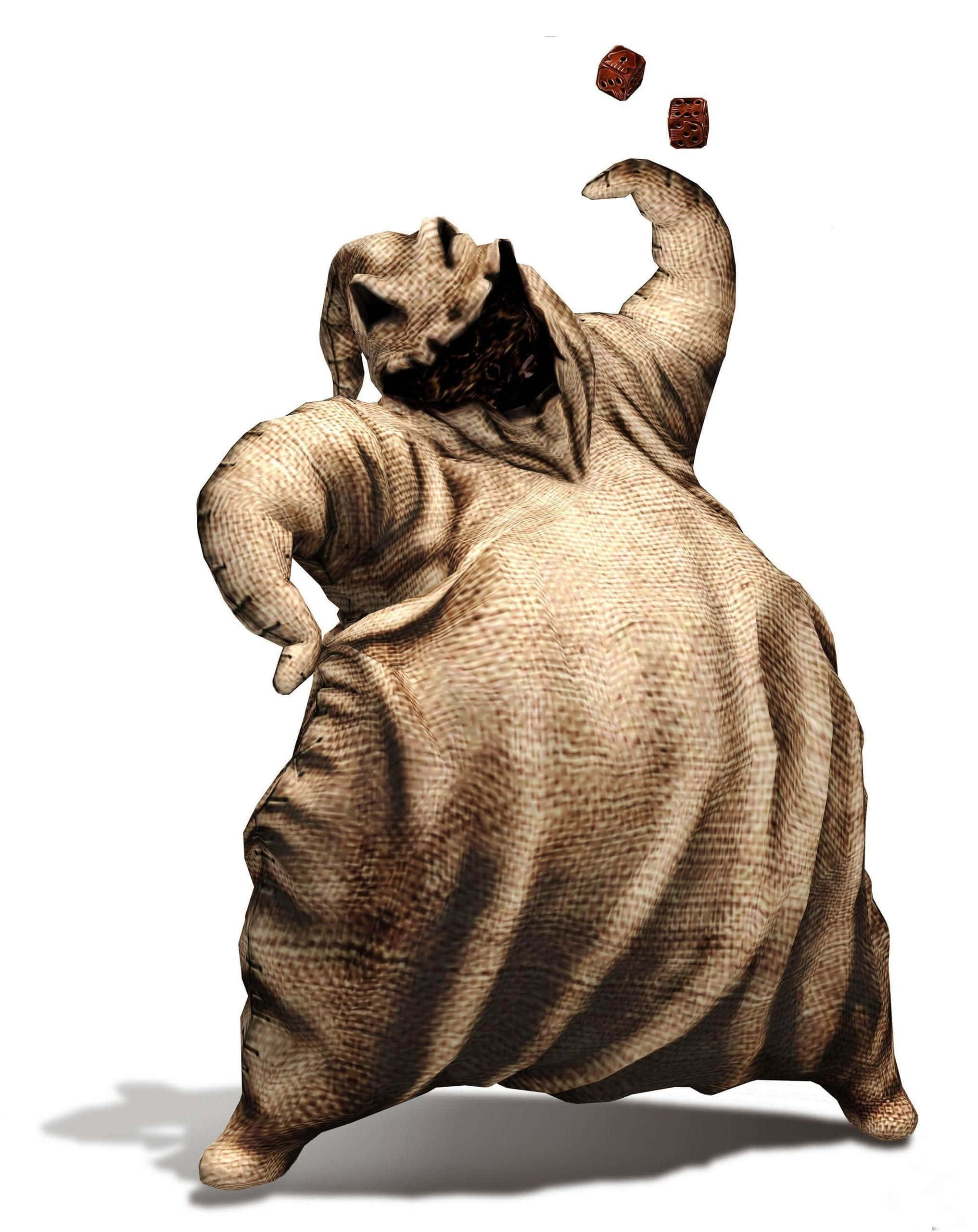 Uğursuz Oogie 3D Duvar Kağıdı
