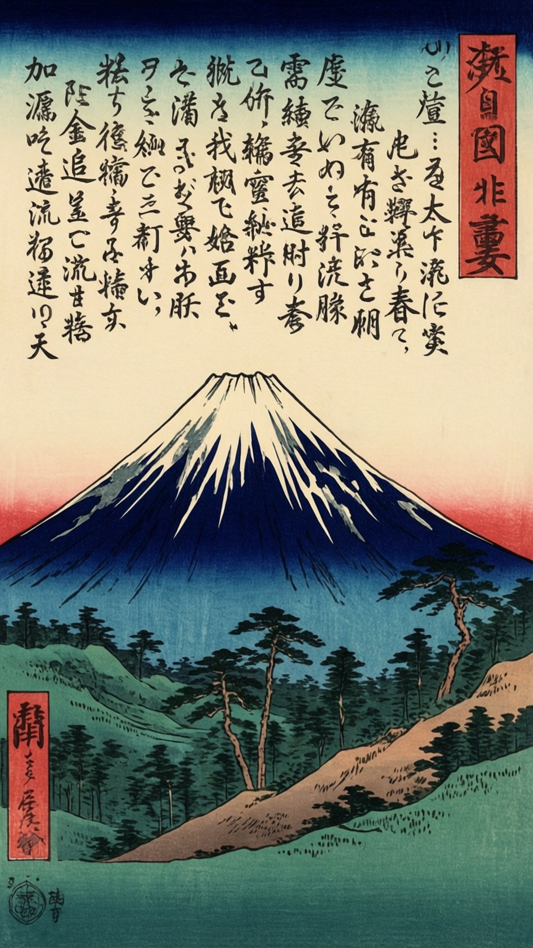 Ukiyo-e Eğlenceli Bilgi Duvar Kağıdı