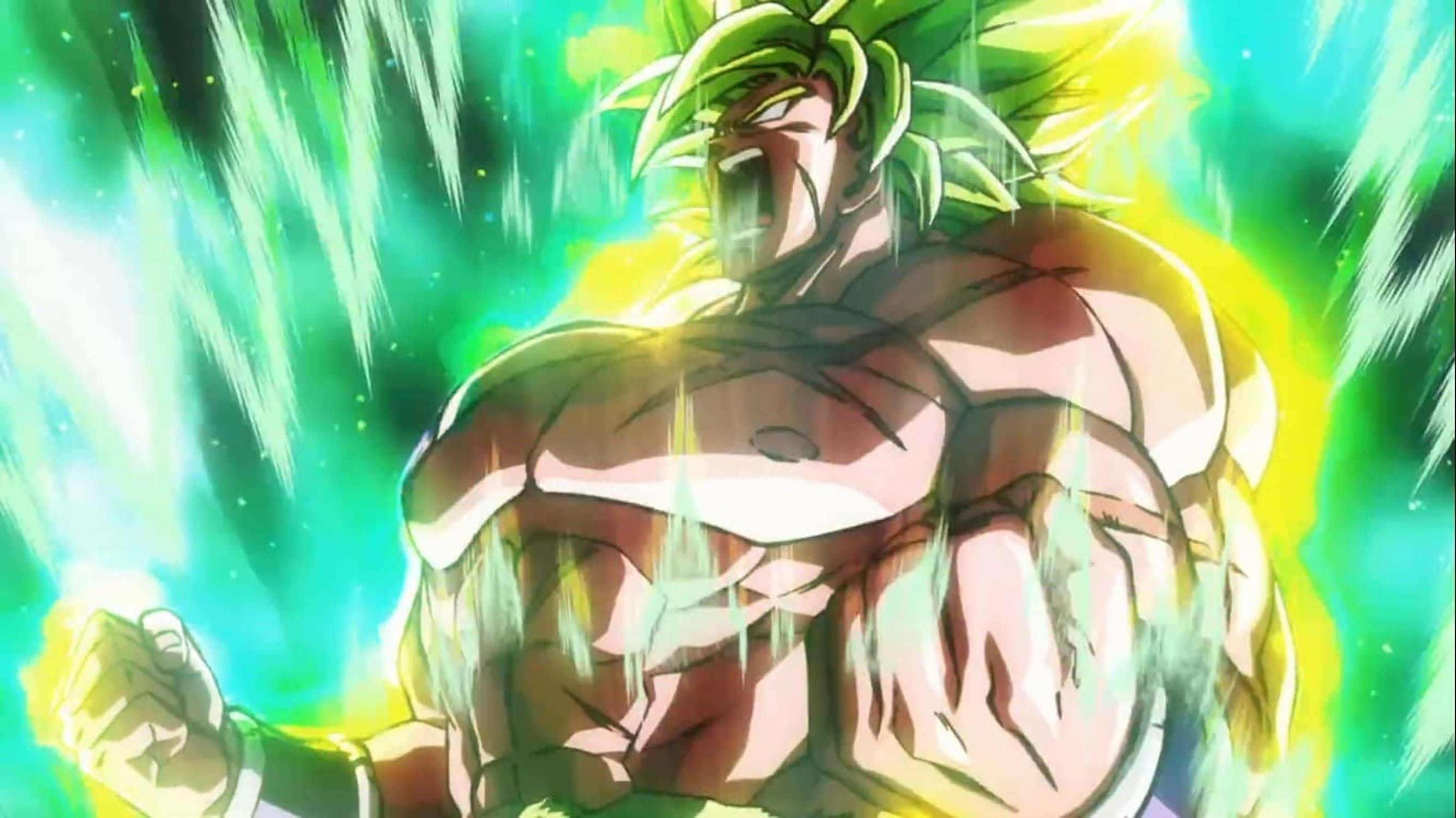 "Ultimate Super Saiyan'ın Gücüne Tanık Olun: Dragon Ball Super Broly" Duvar Kağıdı