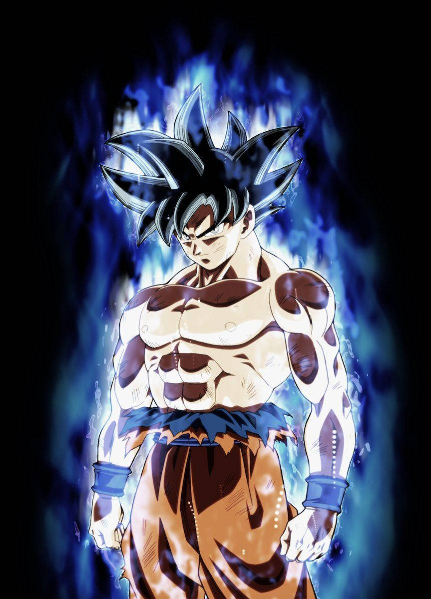 Ultra İçgüdü Formunda Goku Duvar Kağıdı