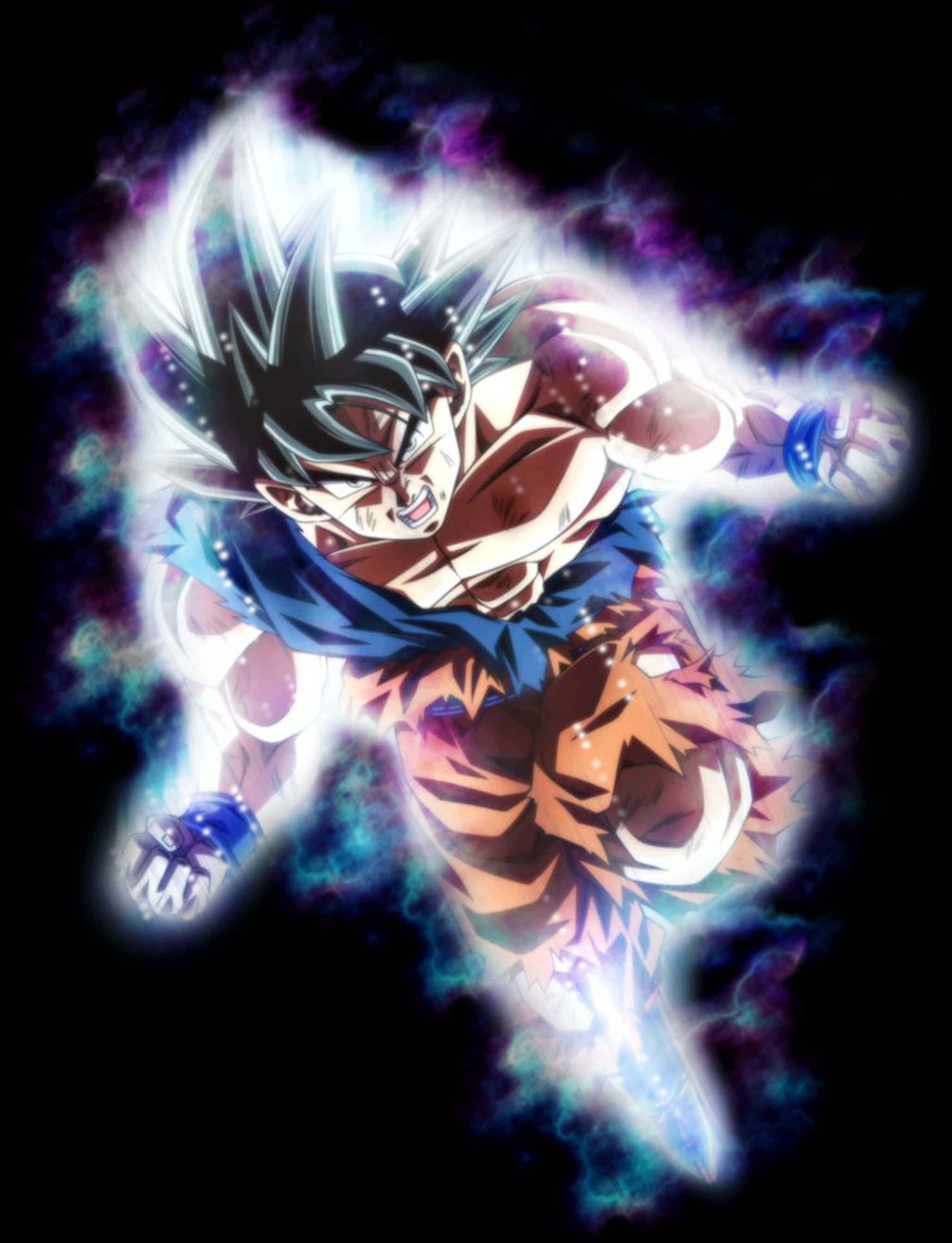Ultra Instinct Goku Güç Aurası Duvar Kağıdı