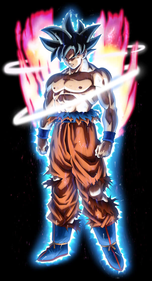 Ultra Instinct Goku Güç Aurası Duvar Kağıdı