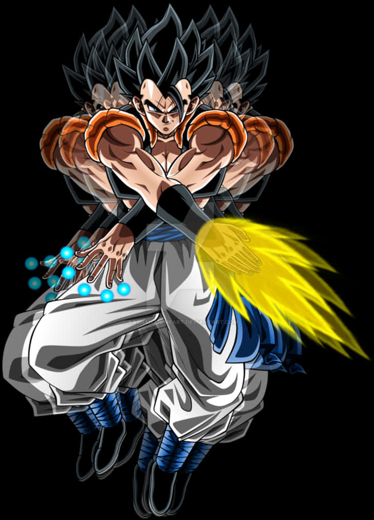 Ultra Instinct Goku Güç Duruşu Duvar Kağıdı