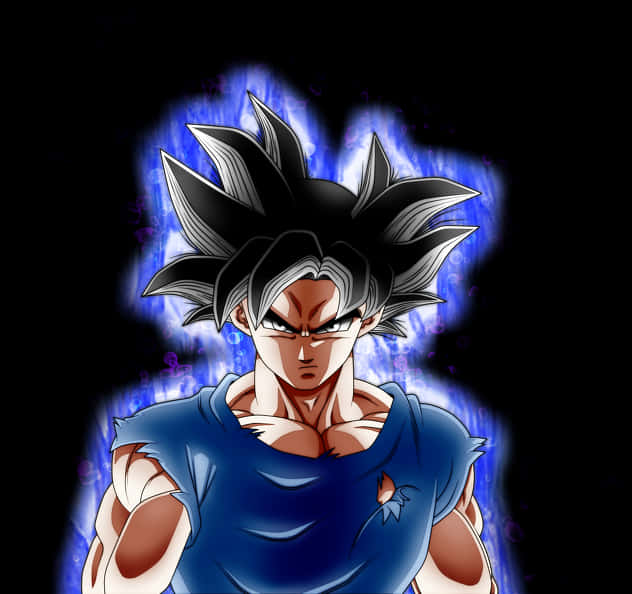 Ultra Instinct Goku Güçleniyor Duvar Kağıdı