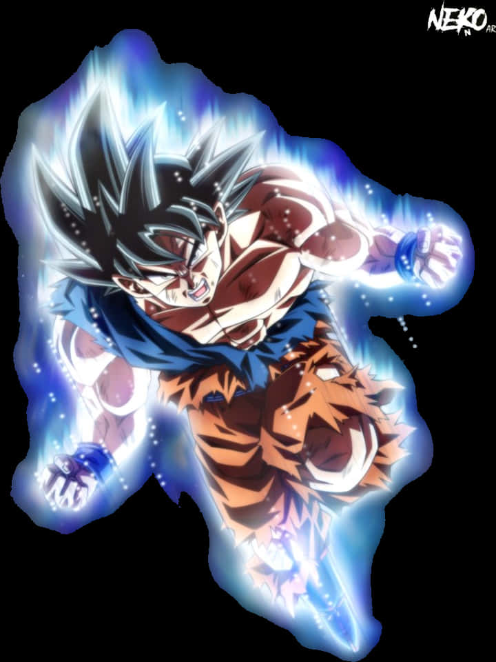 Ultra Instinct Goku Güçleniyor Duvar Kağıdı