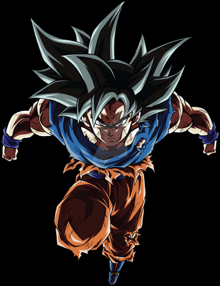 Ultra Instinct Goku Güçleniyor Duvar Kağıdı
