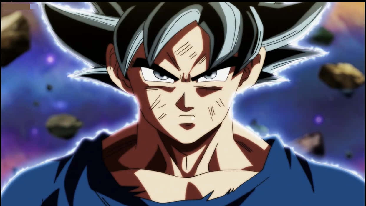 Ultra Instinct Goku'nun Keskin Bakışı Duvar Kağıdı