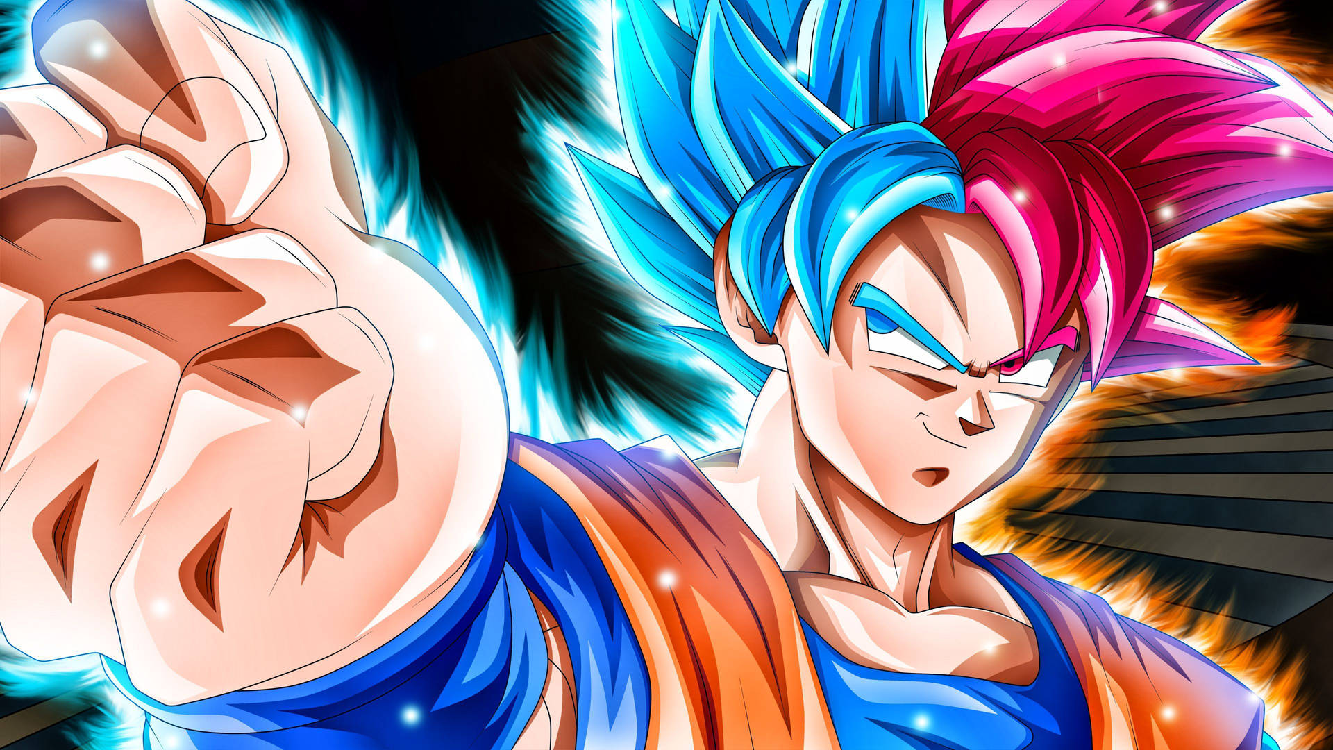Ultra Instinct Mavi Goku DBZ 4K — Goku ultra instinct GIF Duvar Kağıdı