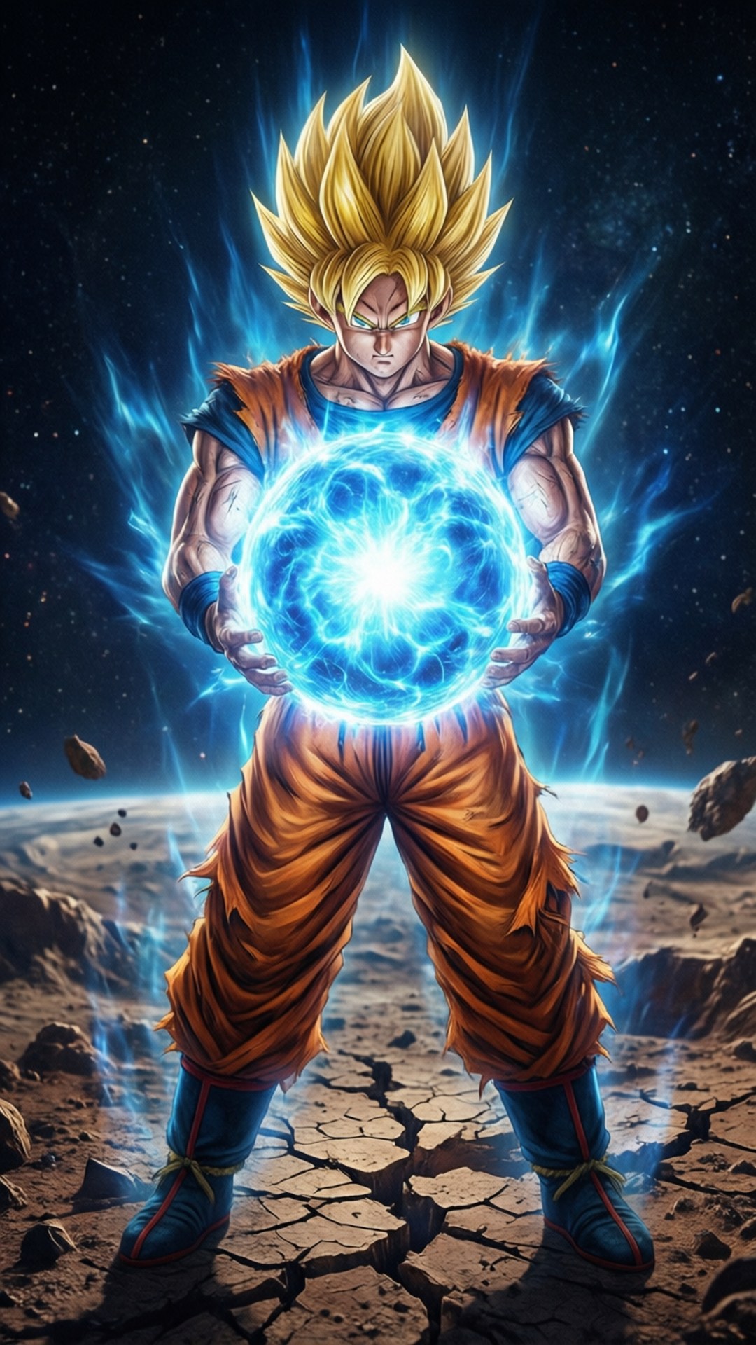 Ultra Instinct Ruh Bombası Duvar Kağıdı