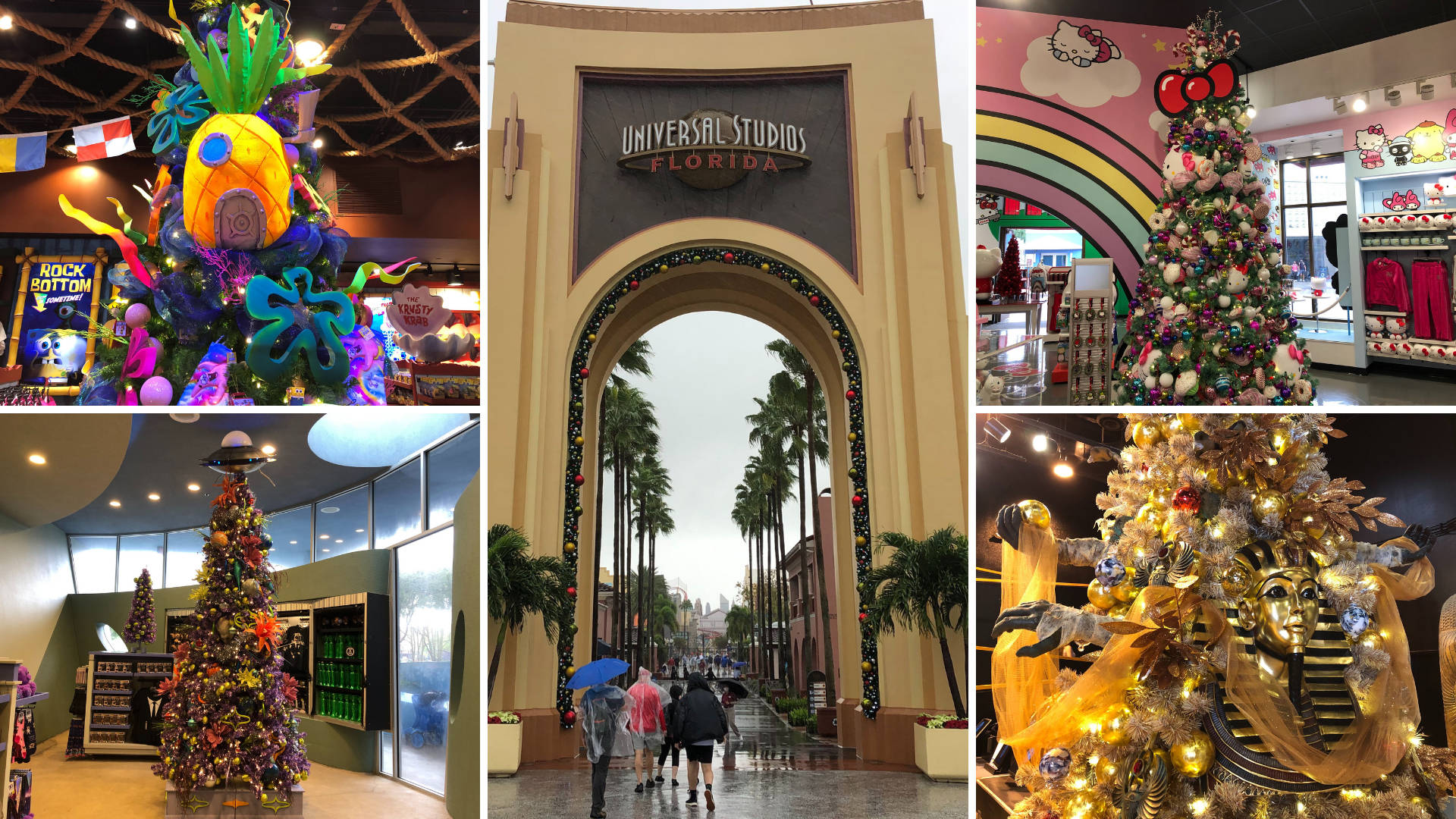Universal Studios Noel Kolajı Duvar Kağıdı