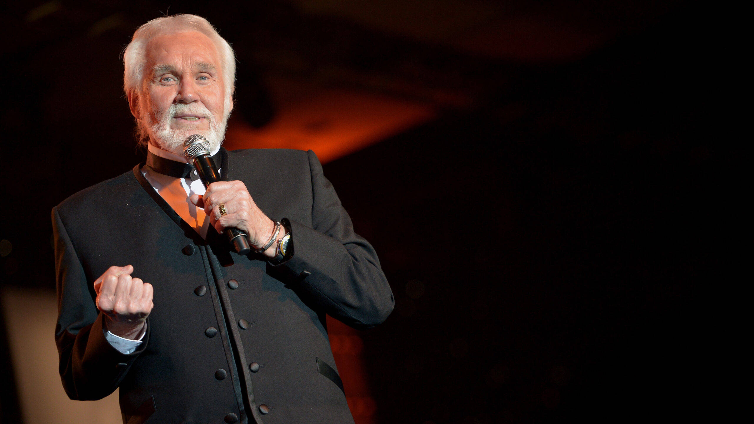 Ünlü Amerikalı Söz Yazarı Kenny Rogers Duvar Kağıdı