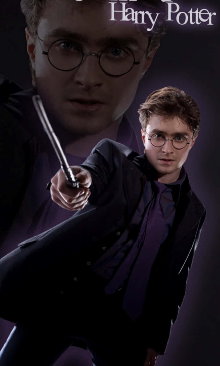 Ünlü kitap ve film serisinden Harry Potter'a yakından bir bakış Duvar Kağıdı