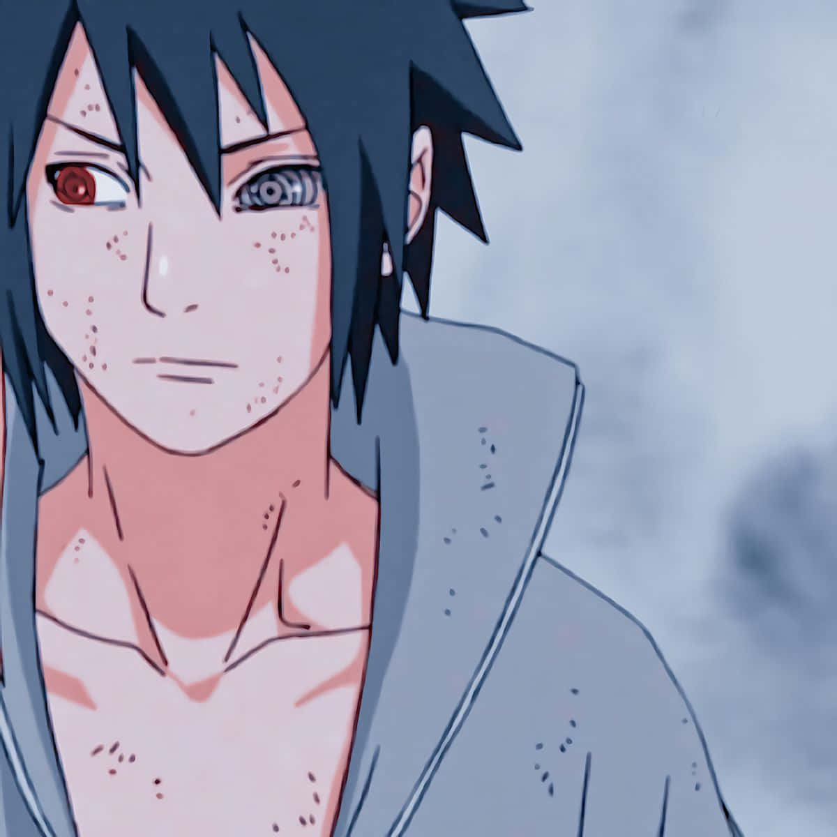 Ustalığını geliştiren Sasuke, Sharingan ile becerilerini keskinleştirmeye devam ediyor. Duvar Kağıdı