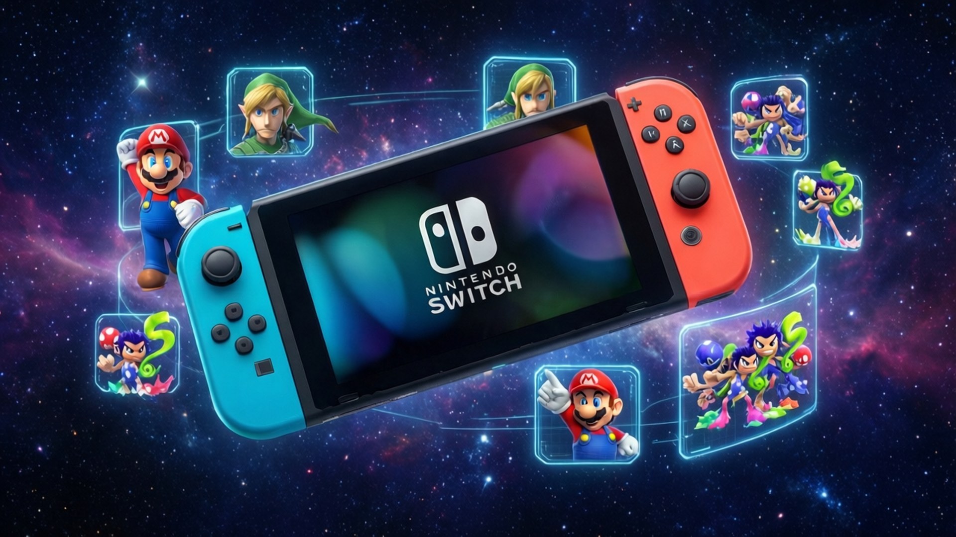 Uzayda Switch Duvar Kağıdı