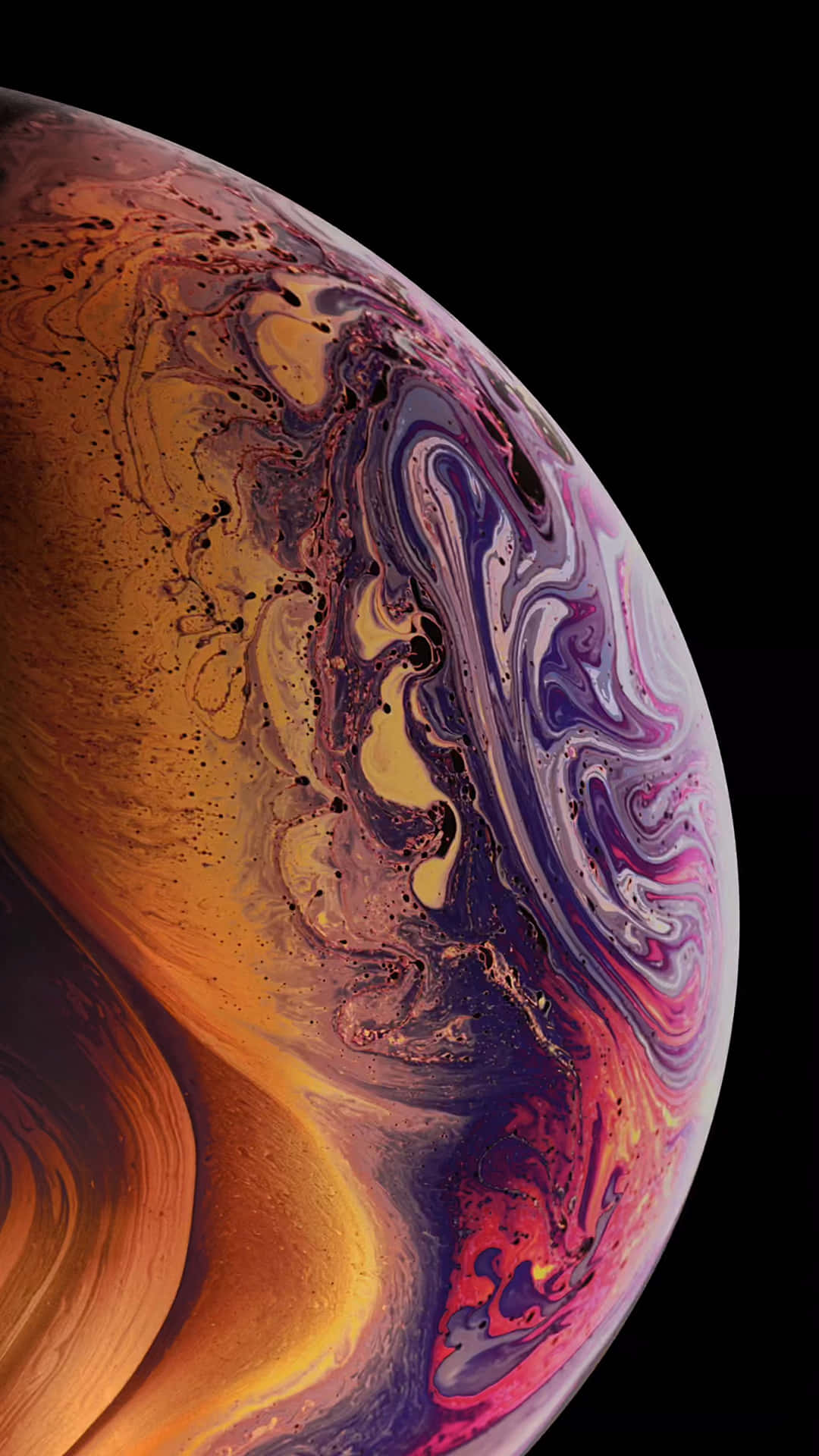 Uzayın Güzelliği iPhone Xr ile Yakalandı Duvar Kağıdı