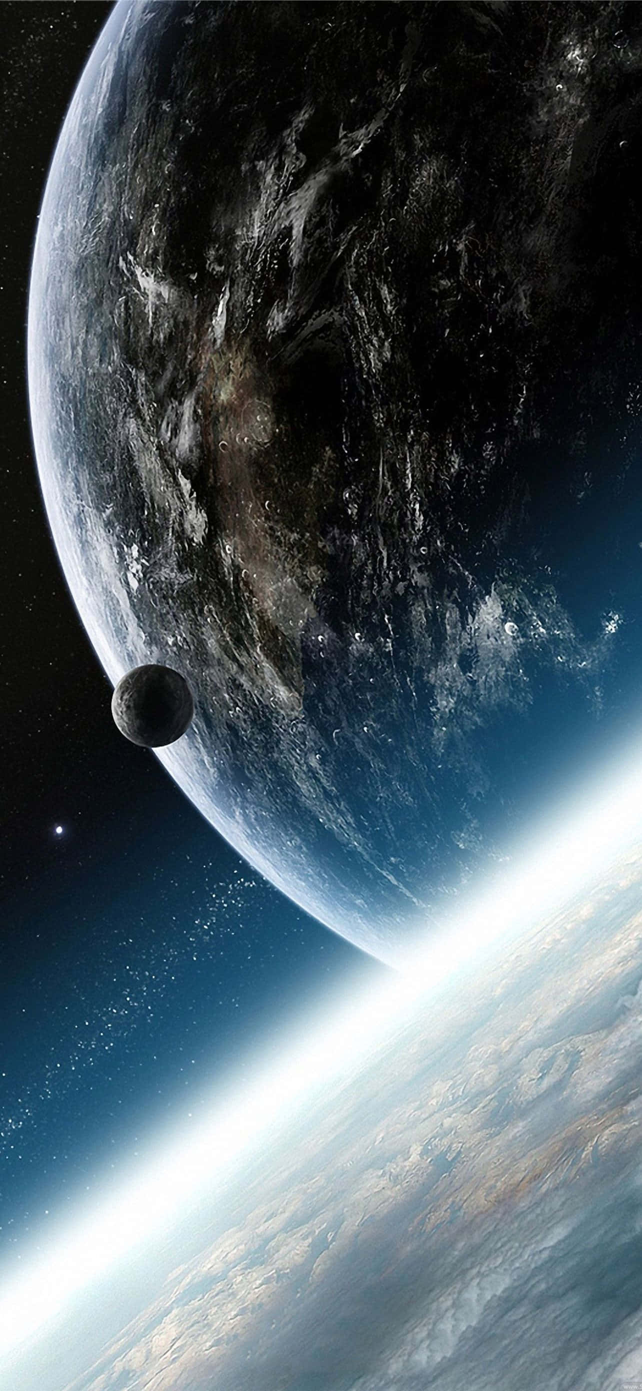 Uzayın güzelliğine Space Zoom ile teslim olun Duvar Kağıdı