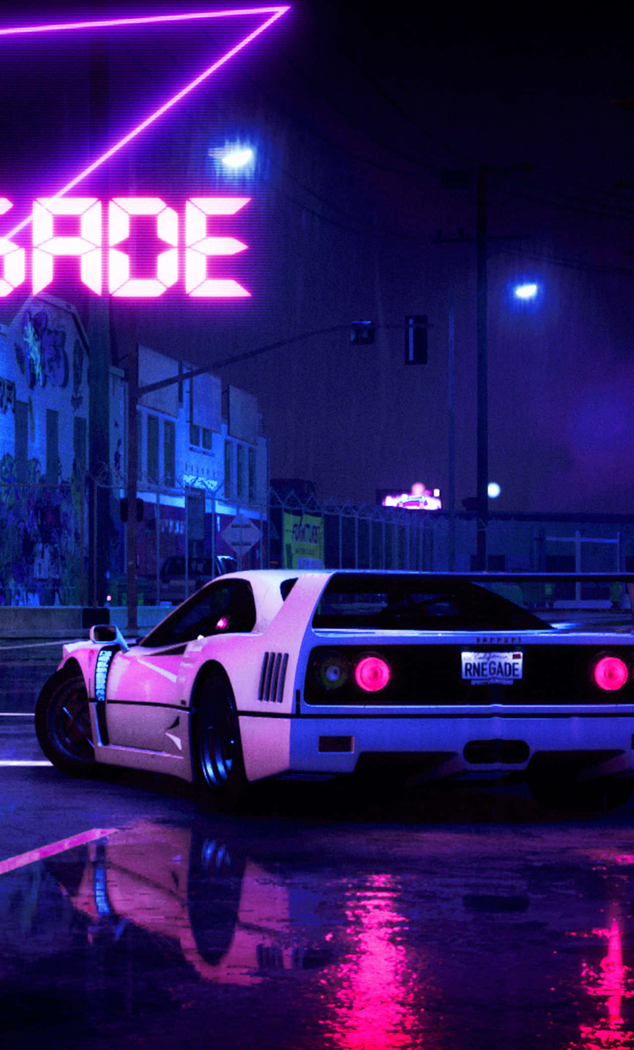 Üzerinde 'savage' yazan neon bir tabela Duvar Kağıdı