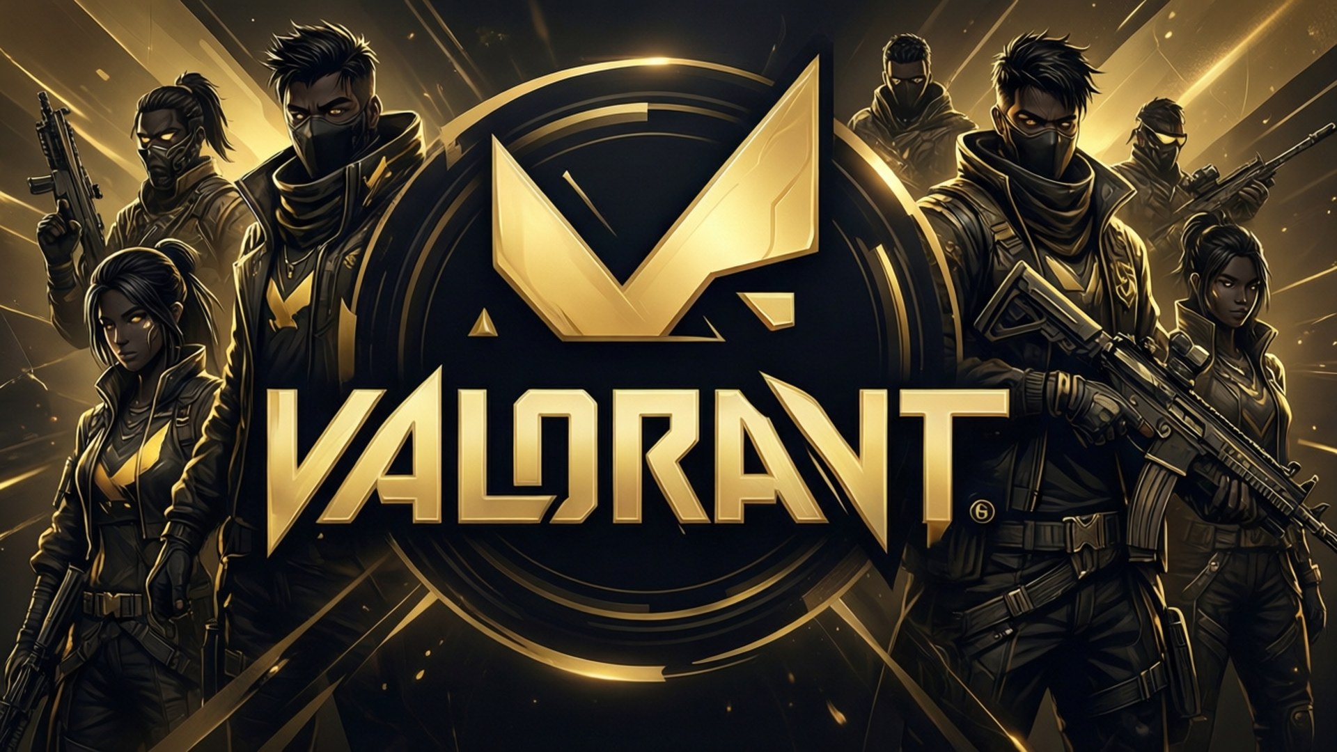 Valorant Logosu Zarafeti Duvar Kağıdı