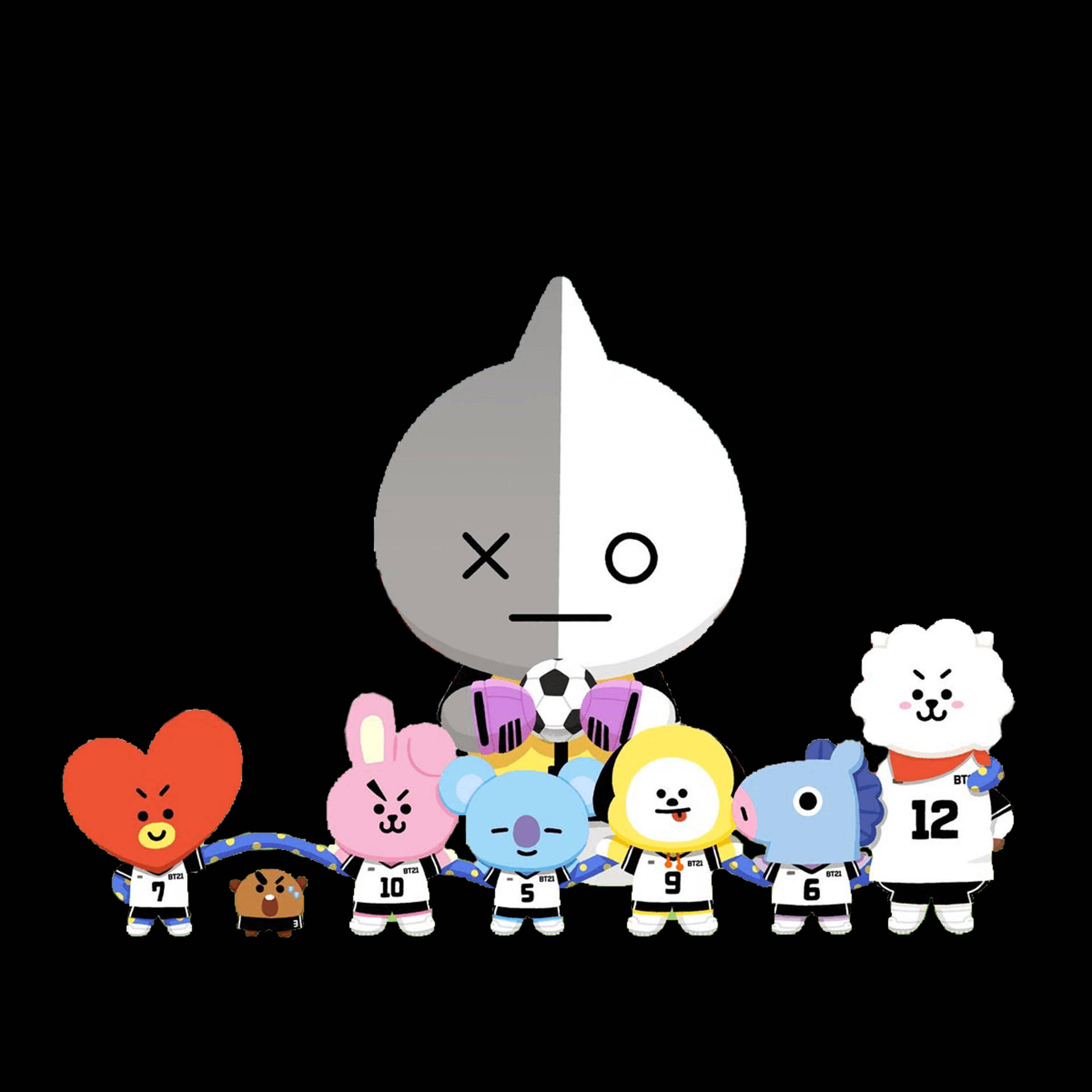 Van BT21 Futbol Takımı Duvar Kağıdı