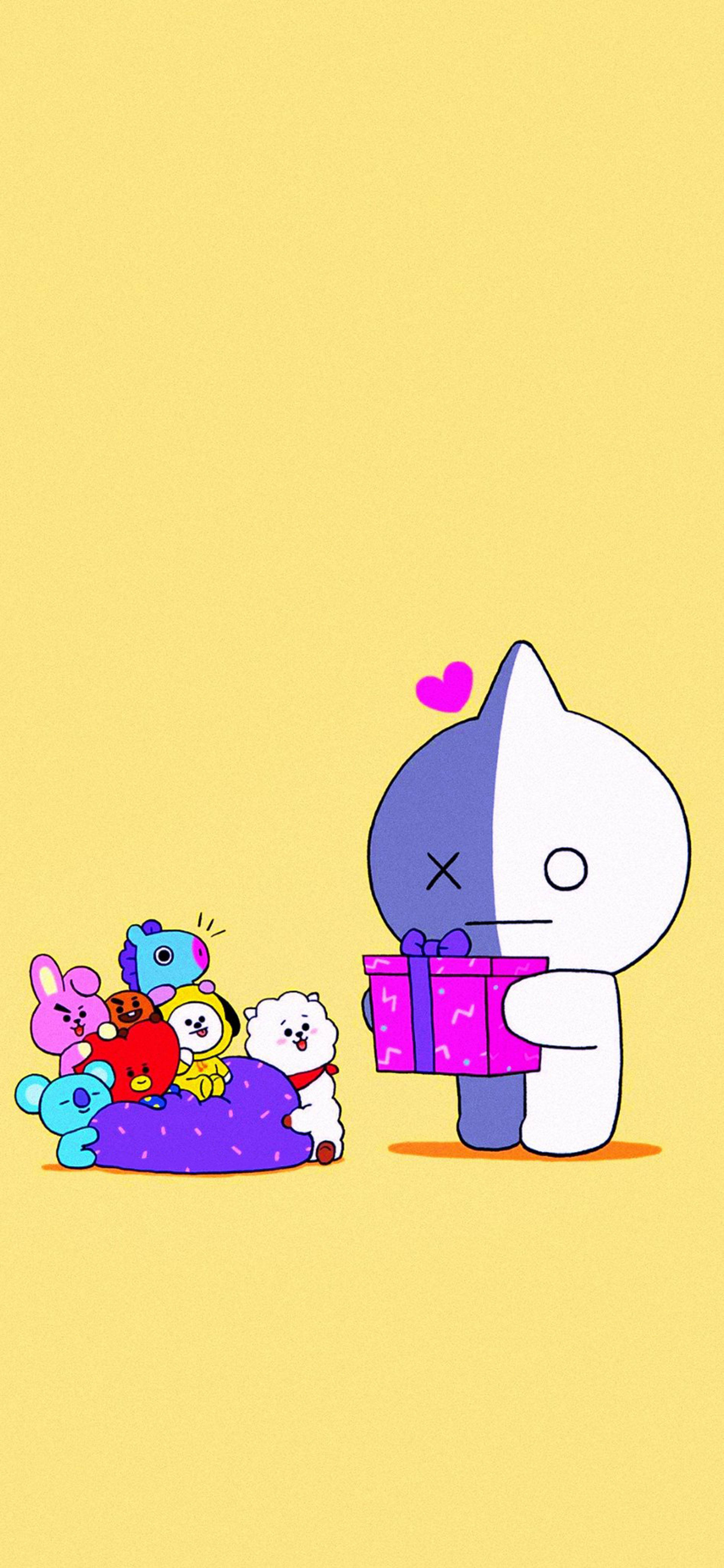 Van BT21 Hediye Duvar Kağıdı