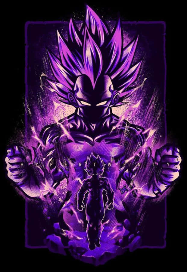 Vegeta Ultra Ego Karakalem Çizimi Duvar Kağıdı