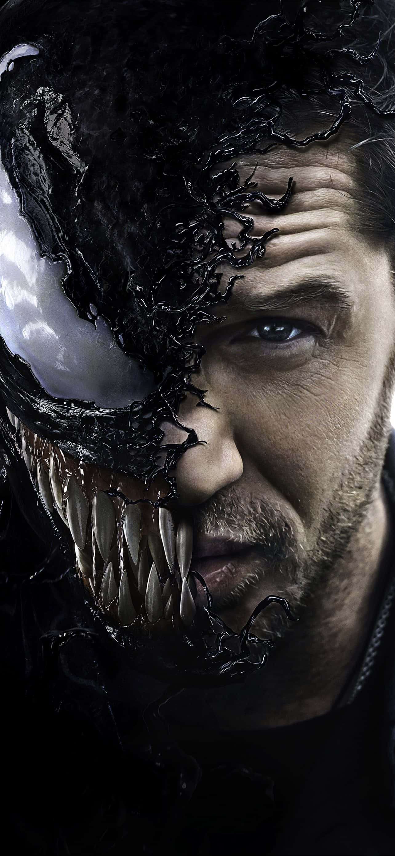 Venom ve Tom Hardy Telefon Duvar Kağıdı