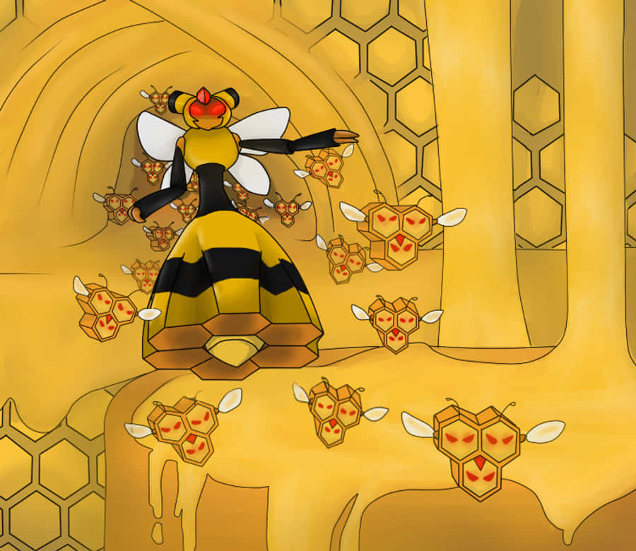 Vespiquen'in Combee'ye Saldırı Emri Vermesi Duvar Kağıdı