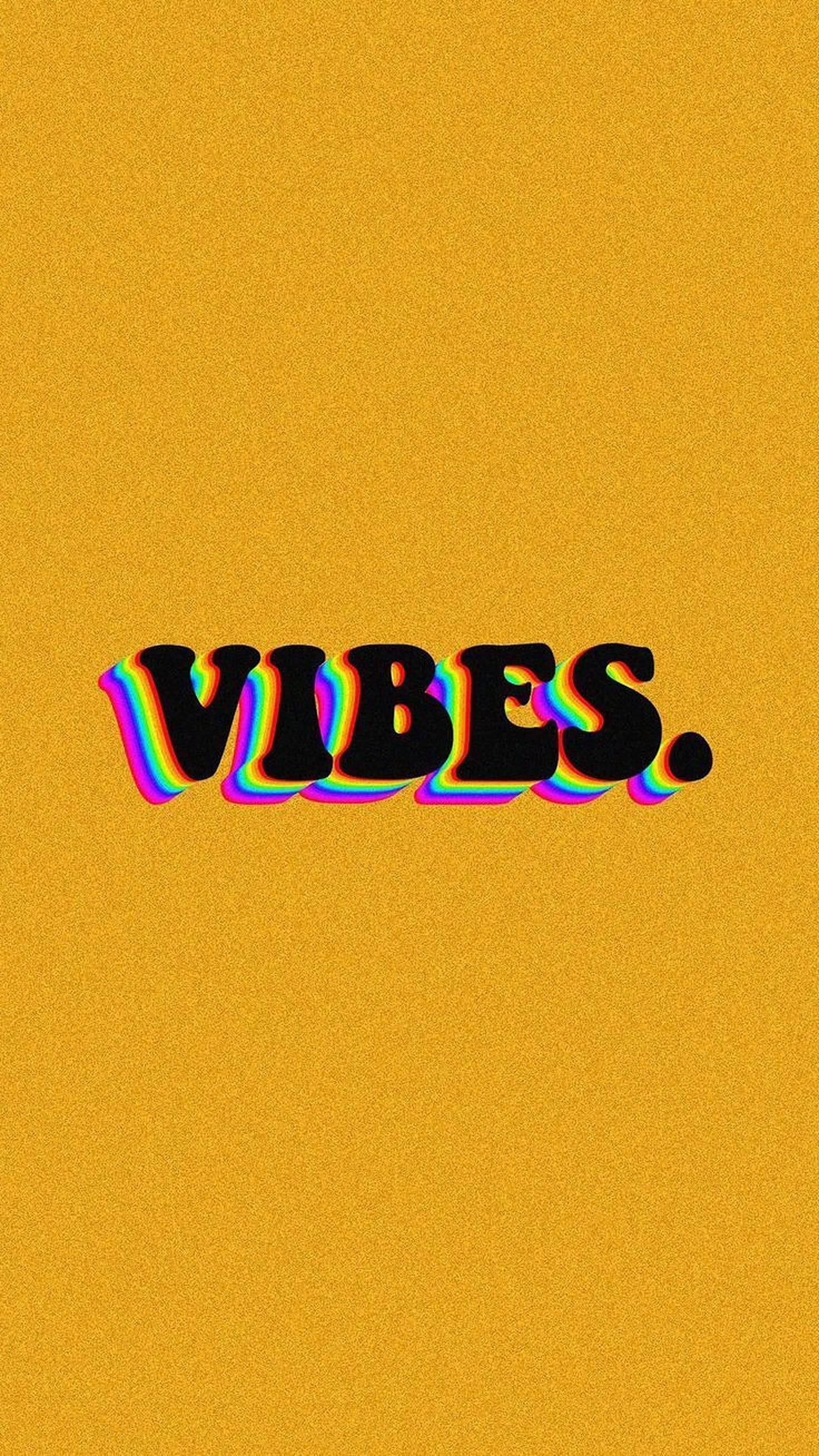 Vibes Estetik Yazı Duvar Kağıdı