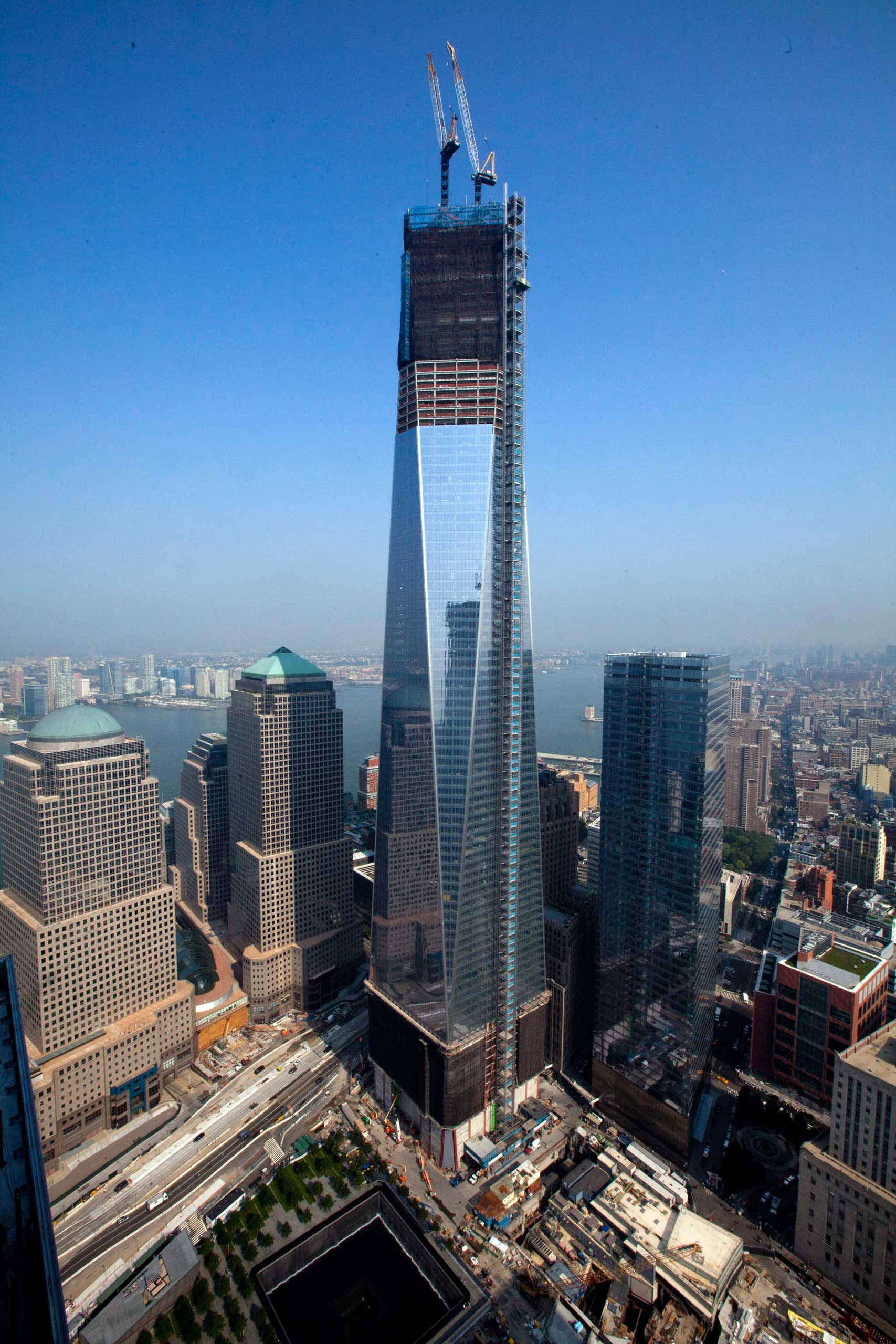 Vinçli One World Trade Center Duvar Kağıdı