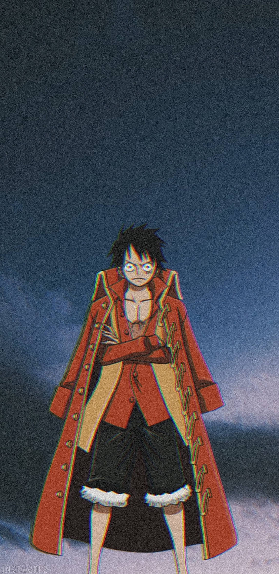 Vintage One Piece iPhone Duvar Kağıdı